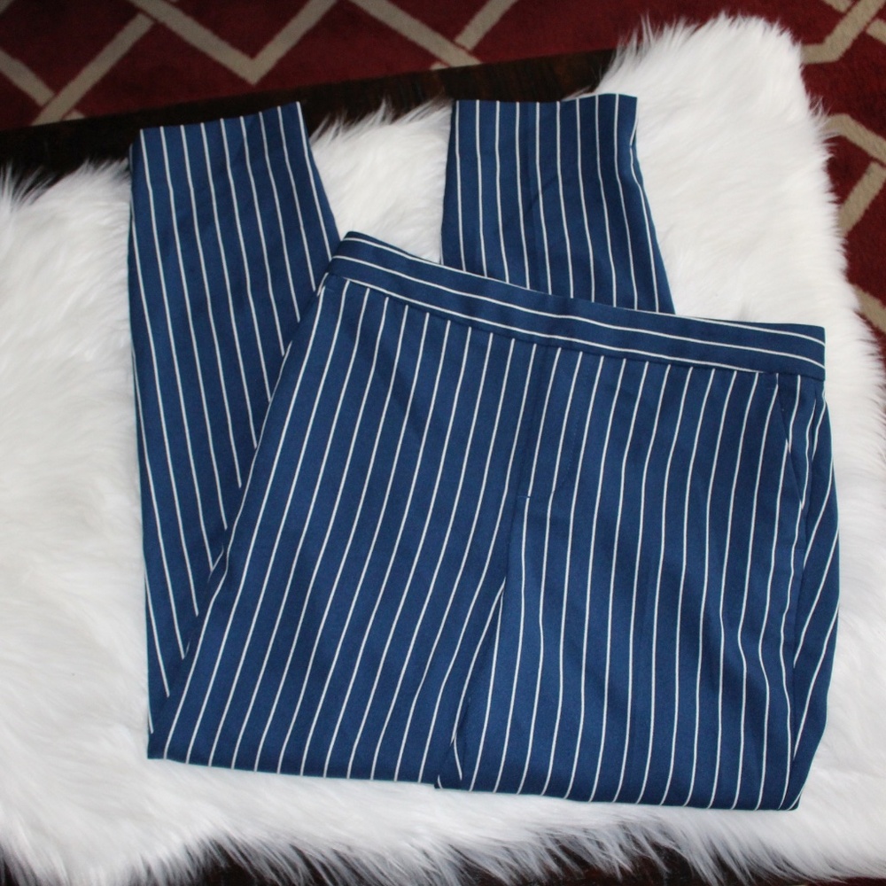 Banana Republic, Hayden pin stripped pull on dress pants